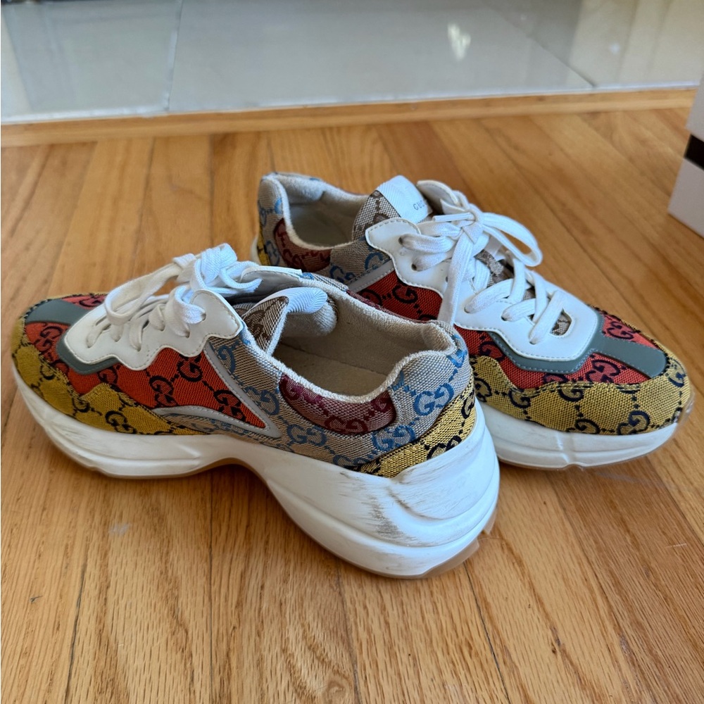Gucci Multicolor Rhyton Sneakers - Picture 7 of 13
